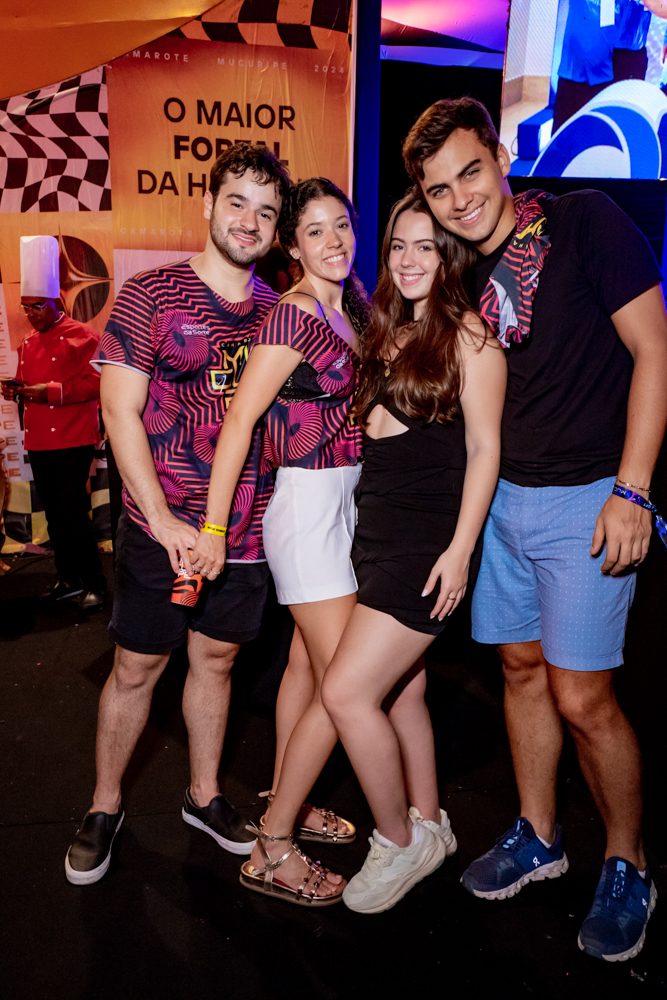 Caio Melo, Nina Faiebanks, Maria Júlia Tigre E Lucas Sales