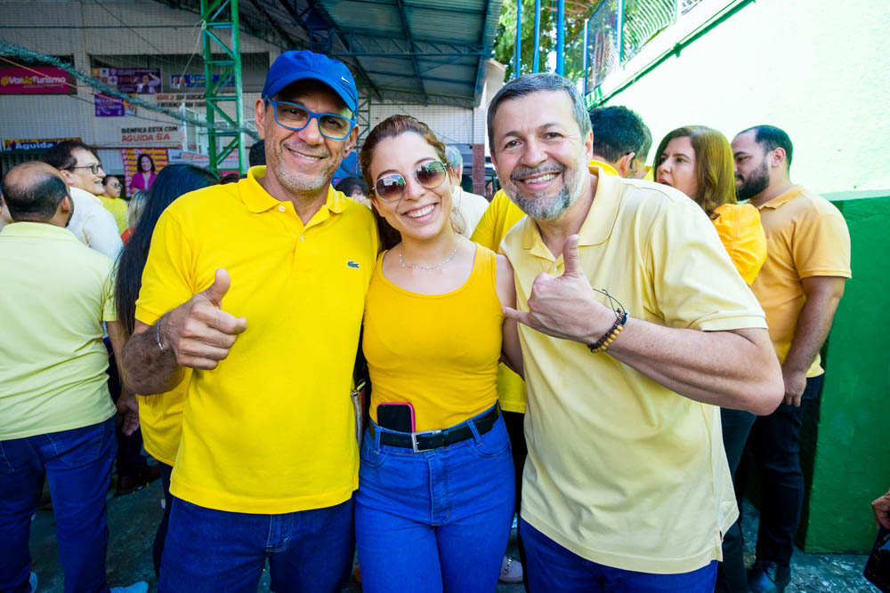 Mano Alencar, Ingrid Medeiros E Élcio Batista
