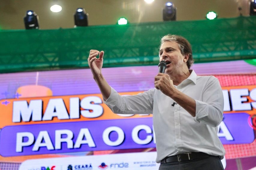 Camilo Santana minimiza liderança de Capitão Wagner nas pesquisas: ‘Vimos esse cenário no passado’