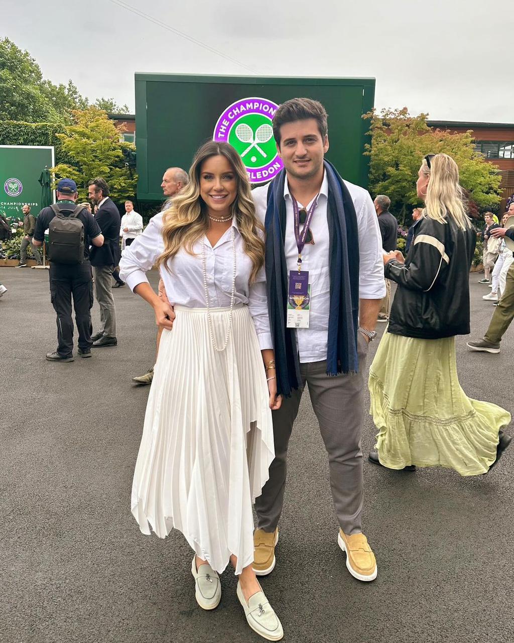 Fernanda Levy e Omar Macêdo aproveitam o charme do Grand Slam Fernanda Levy e Omar Macêdo aproveitam o charme do Grand Slam