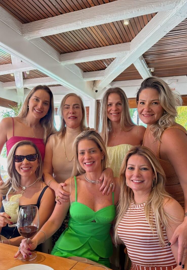 Cecília da Fonte celebra encontro pré-wedding no Colosso Lake Lounge