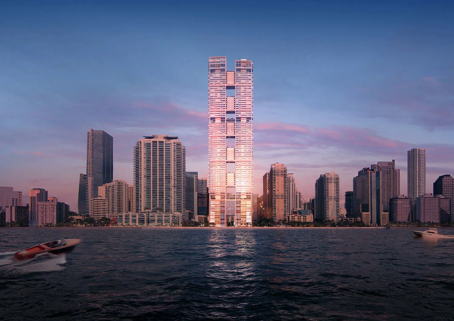 Bilionário planeja torre de 54 andares que mudará skyline de Miami Bilionário planeja torre de 54 andares que mudará skyline de Miami