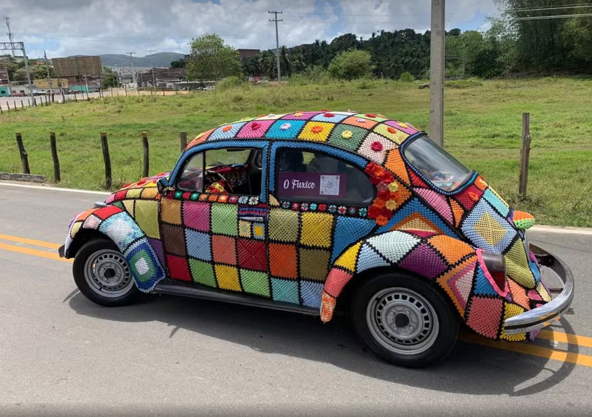 Fusca 81 conhecido como “Fuxico” sai do Nordeste rumo São Paulo Fusca 81 conhecido como “Fuxico” sai do Nordeste rumo São Paulo