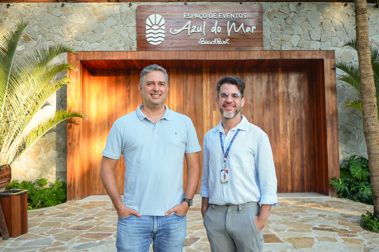 Mercado é apresentado ao Espaço Azul do Mar, novo local de eventos do Beach Park
