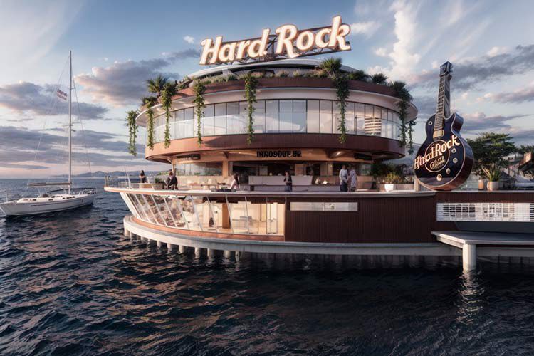 Hard Rock Cafe abrirá única unidade no mundo sobre a água, em Itapema (SC) Hard Rock Cafe abrirá única unidade no mundo sobre a água, em Itapema (SC)