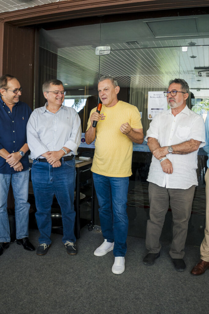 
				Almoco Com O Candidato Sarto Nogueira 
				