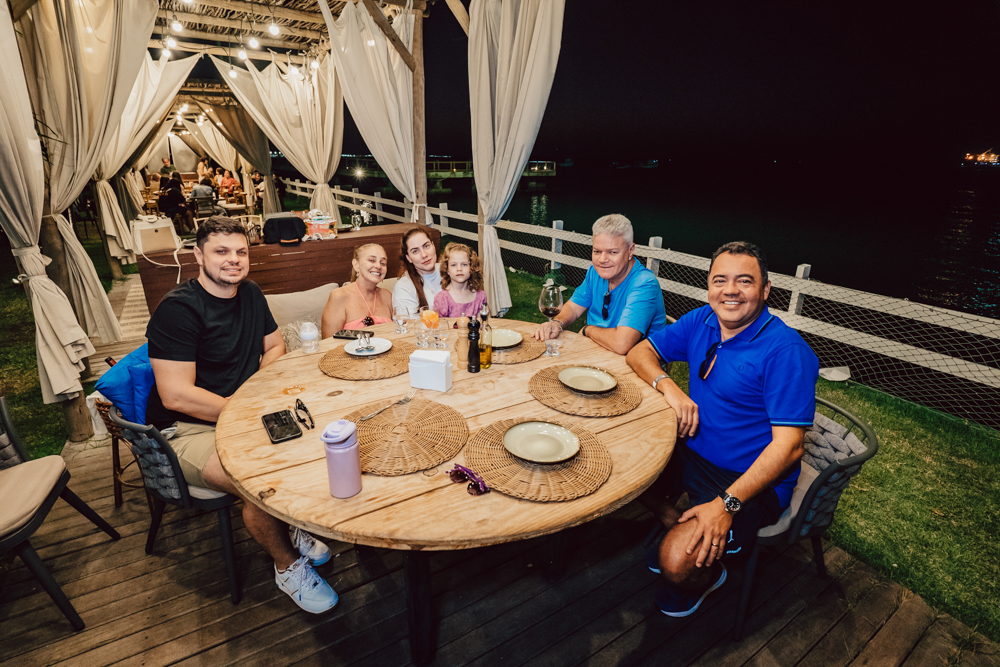 Bruno, Silvia, Laís, Luisa E Edson Arouxe, Marcelo Coelho