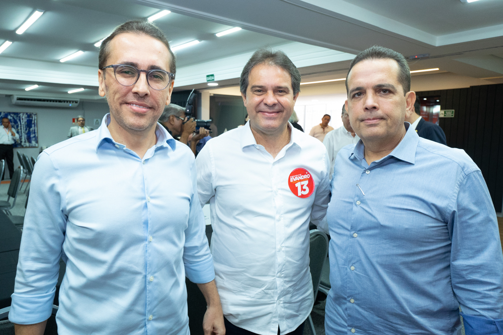 Delano Belchior, Evandro Leitão E Germano Belchior