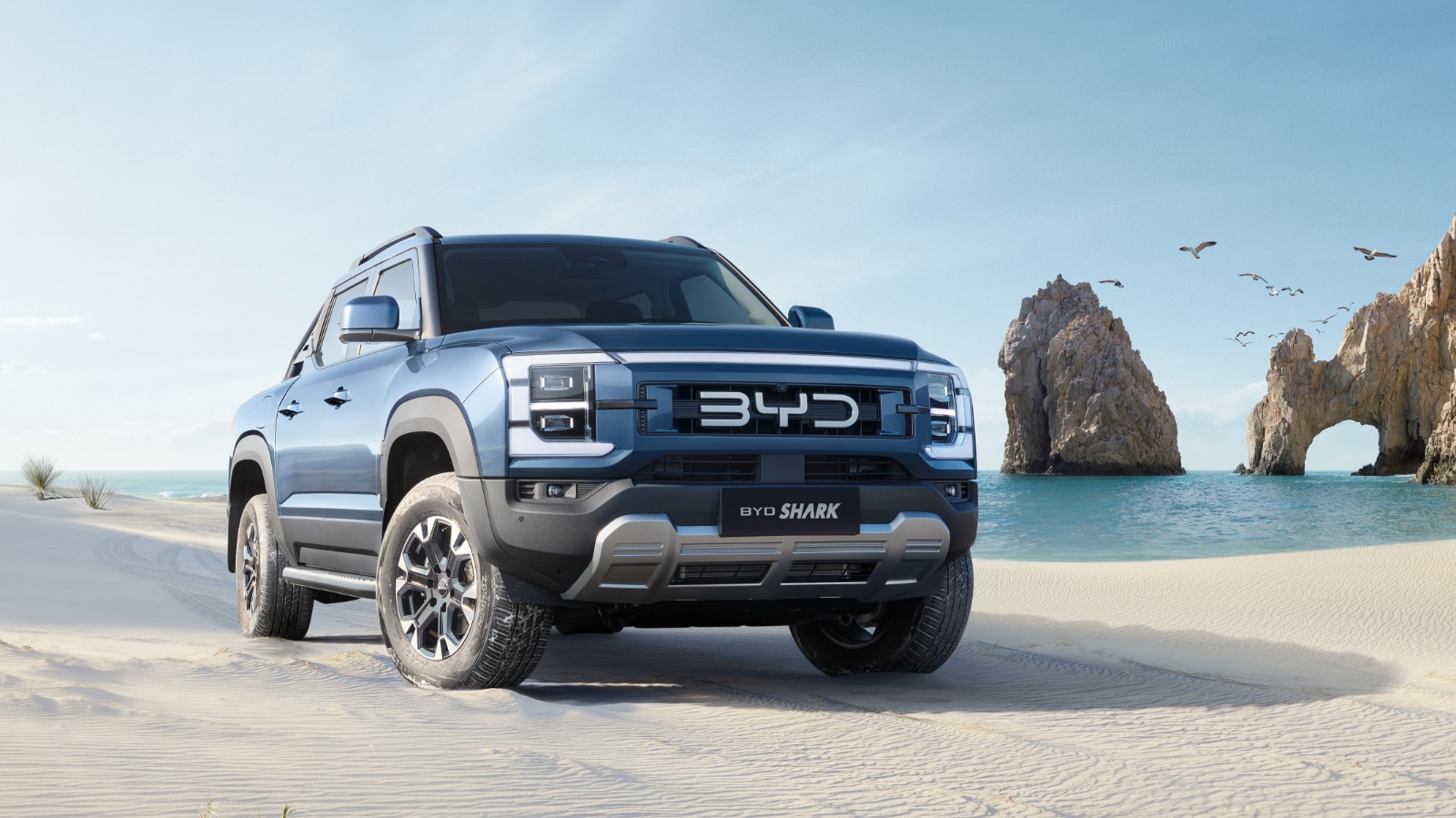 Na BYD Carmais, a Shark, a primeira picape híbrida plug-in do Brasil, entra em pré-venda Na BYD Carmais, a Shark, a primeira picape híbrida plug-in do Brasil, entra em pré-venda