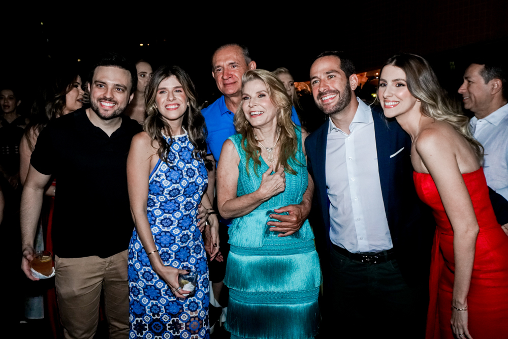 Bruno Barreto, Ticiana De Francesco, Washington Araújo, Rosângela De Francesco, Angelo De Francesco E Isadora Maia