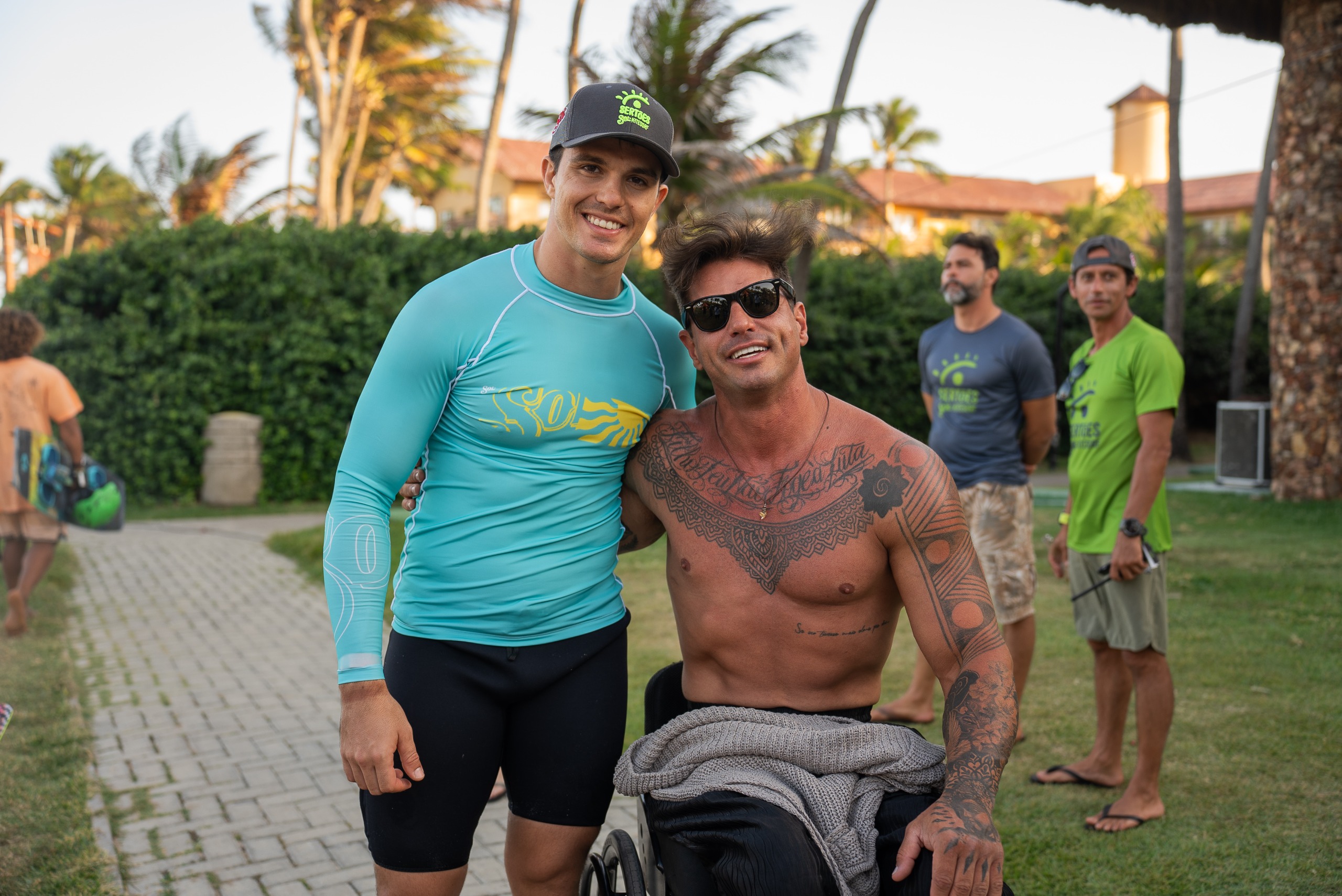 Fernando Fernandes e Bruno Lobo participam do Sertões Kitesurf no Ceará Fernando Fernandes e Bruno Lobo participam do Sertões Kitesurf no Ceará