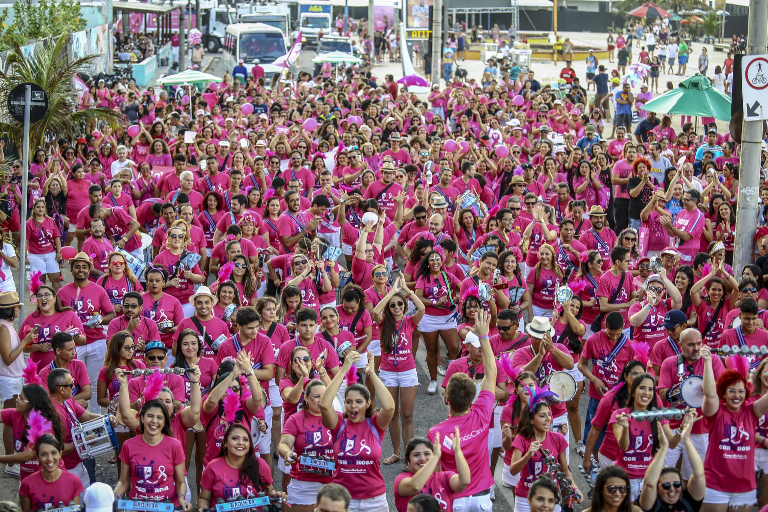 CRIO e Rede Mama promovem Caminhada Rosa em prol da prevenção do câncer de mama