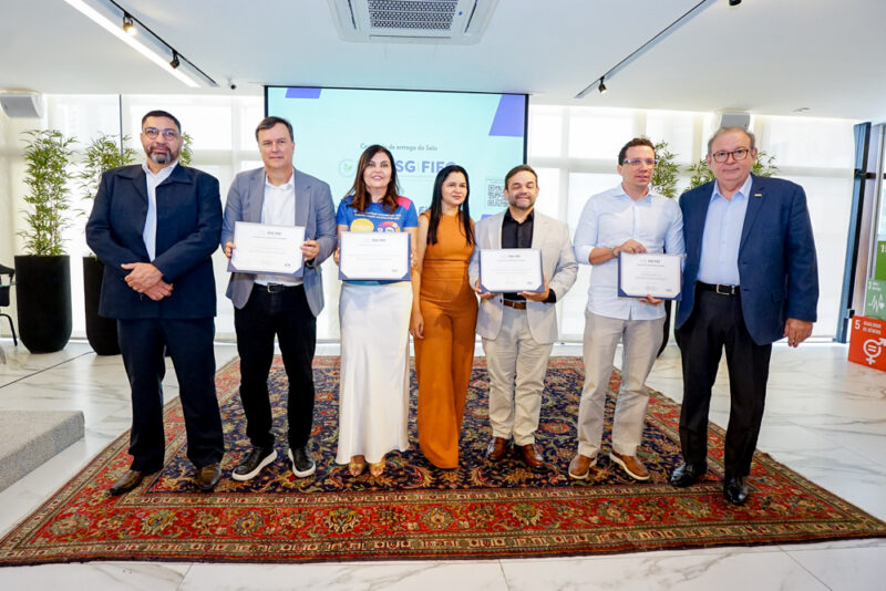 Práticas sustentáveis - FIEC entrega Selo ESG para quatro empresas cearenses