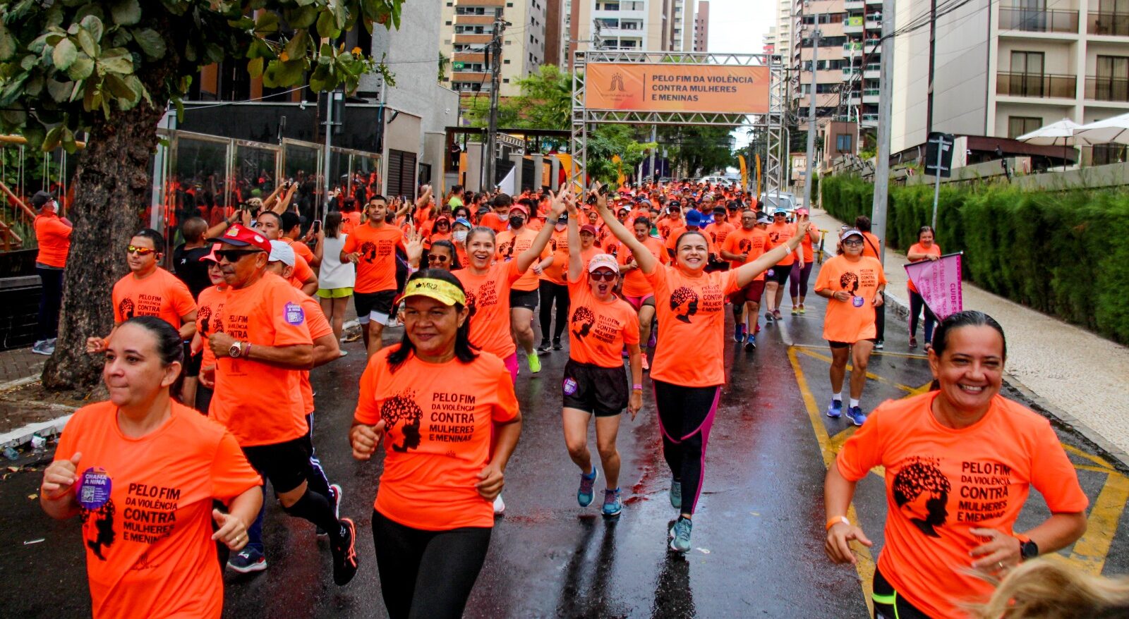 Fortaleza recebe corrida global pelo fim da violência contra mulheres e meninas Fortaleza recebe corrida global pelo fim da violência contra mulheres e meninas