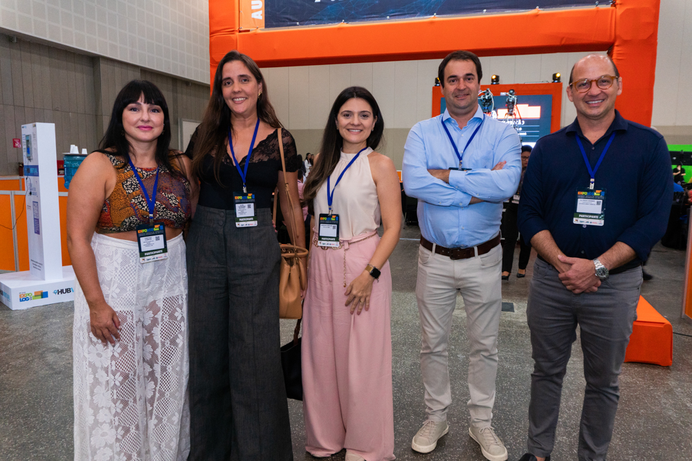 Cristina Campos, Aline Capibaribe, Mariusha Ebrahim, Bruno Waskow E Alfredo Nasser