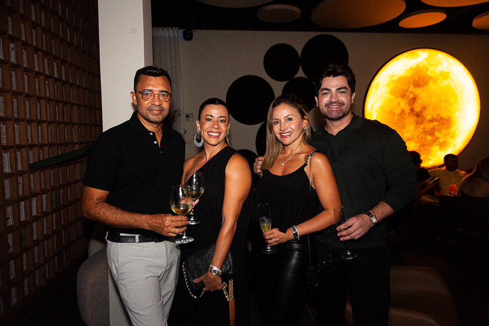 Erasmo Pereira, Germana Rabelo, Claryanne Aguiar E José Fontenele
