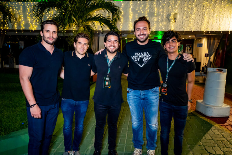 Flávio Neto, Vitor Galdino, Adams Gomes E Joção Sancho