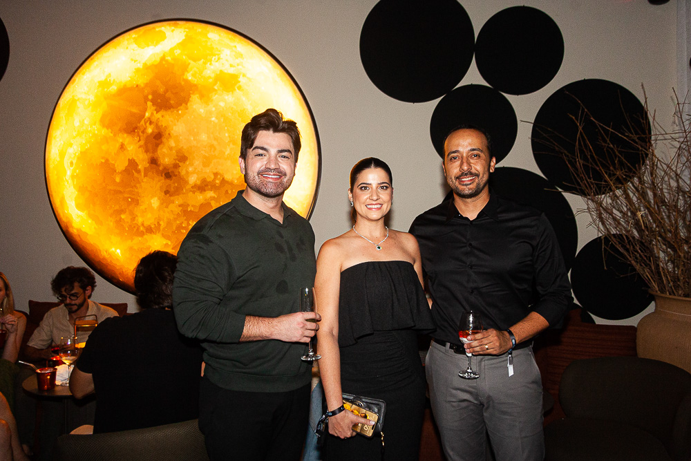 José Fontenele, Camilla Martins E Fernando Holanda