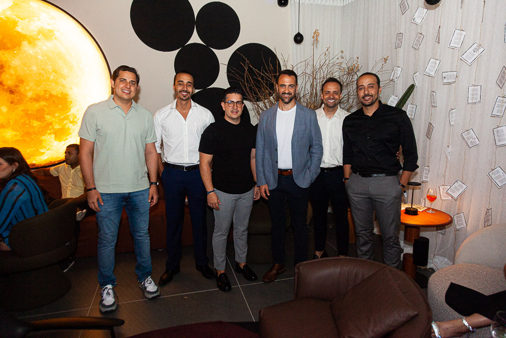 Lucas Mesquita, Gibran Holanda, Enio Mesquita, Adrián Mesquita, Junior E Fernando Holanda