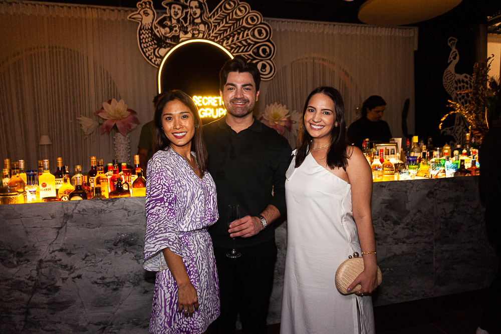 Vanessa Kawashima, José Fontenelee Mirela Barbosa