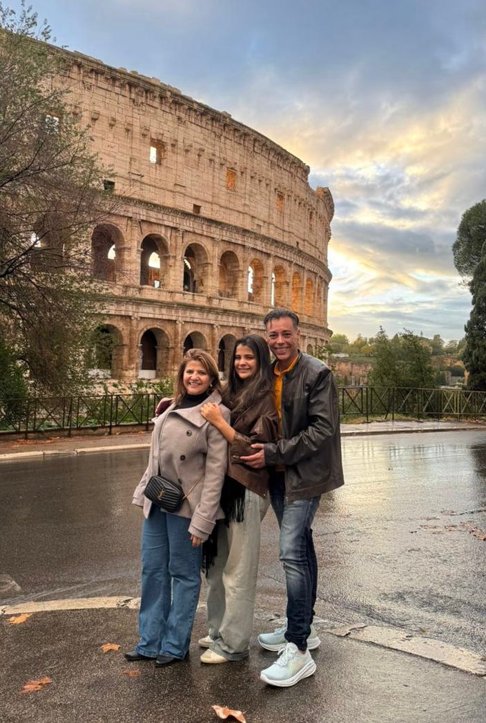 Férias na Itália: Leonardo Araújo e família celebram 20 anos de atuação no setor jurídico