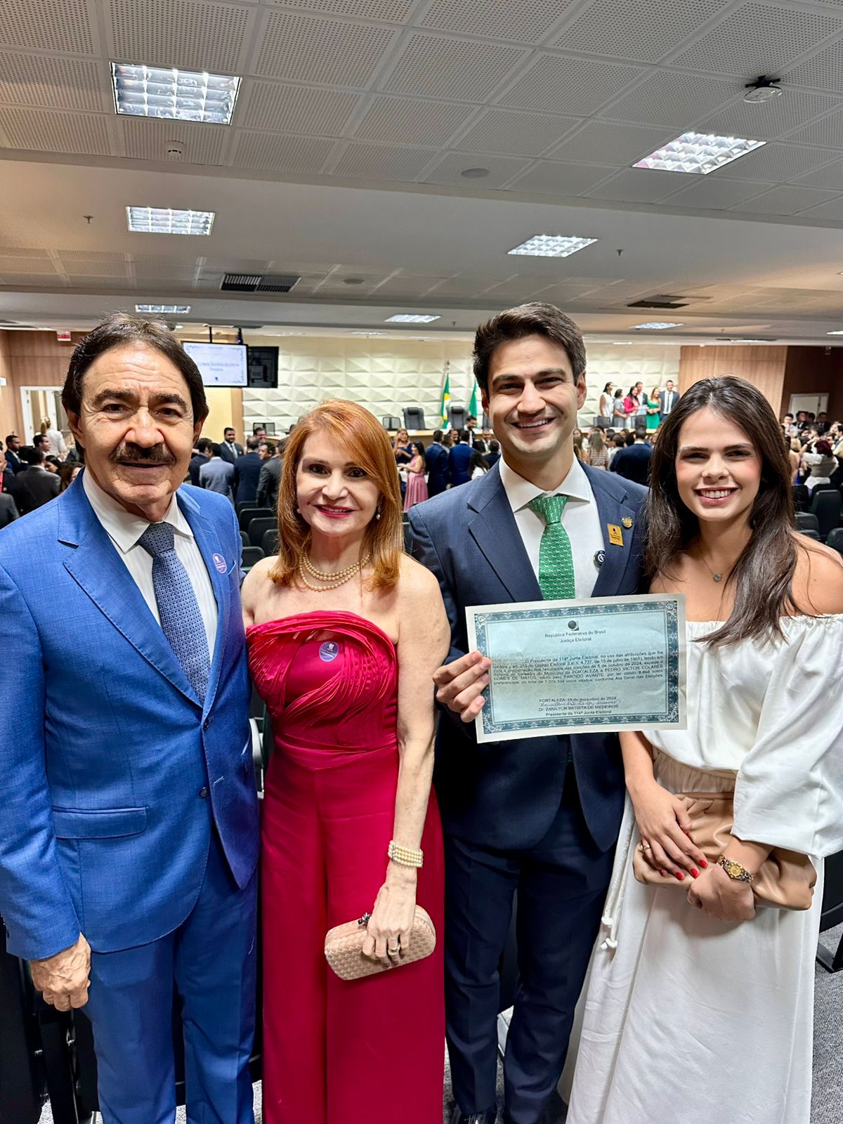 Vereador Pedro Matos é diplomado para o mandato 2025 – 2028