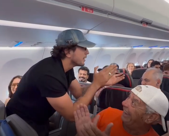 Nattan faz declaração inusitada para Rafa Kalimann durante voo