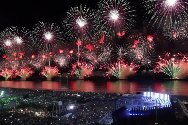 Guinness reconhece o réveillon do Rio como o maior do mundo