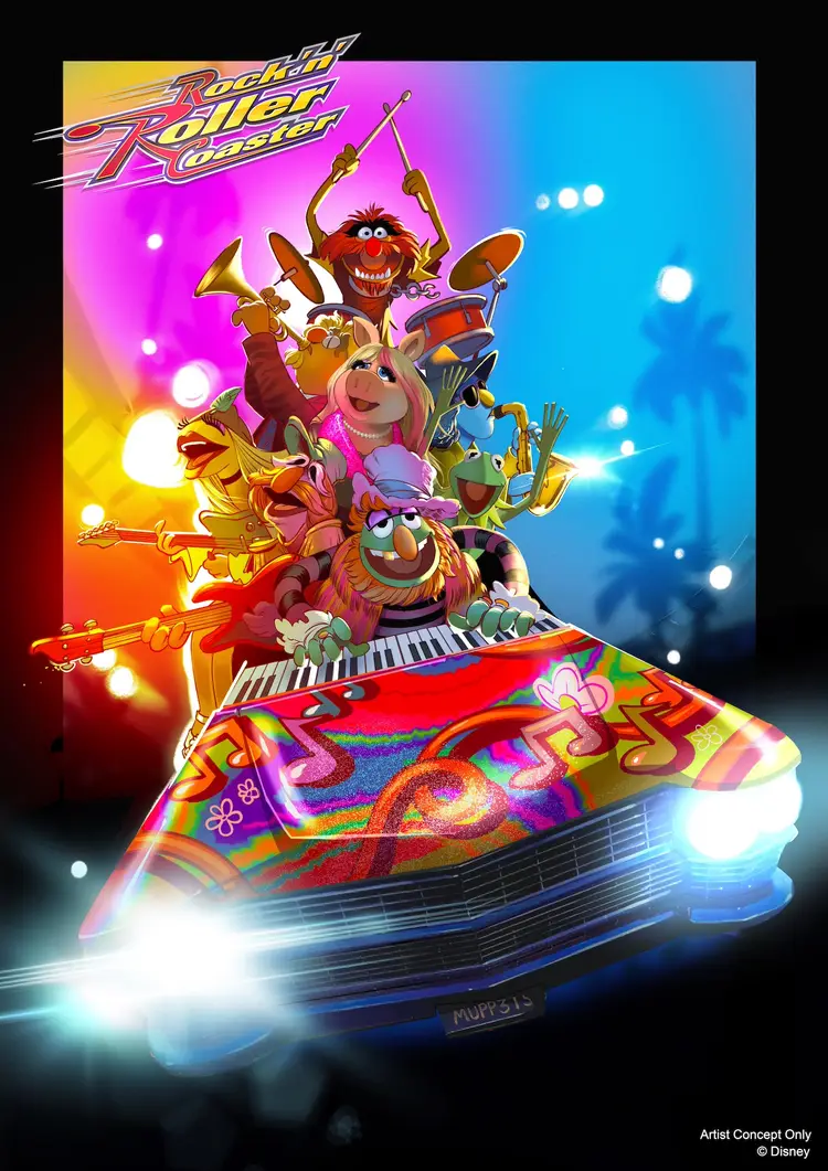 Rock N Roller Coaster Muppets