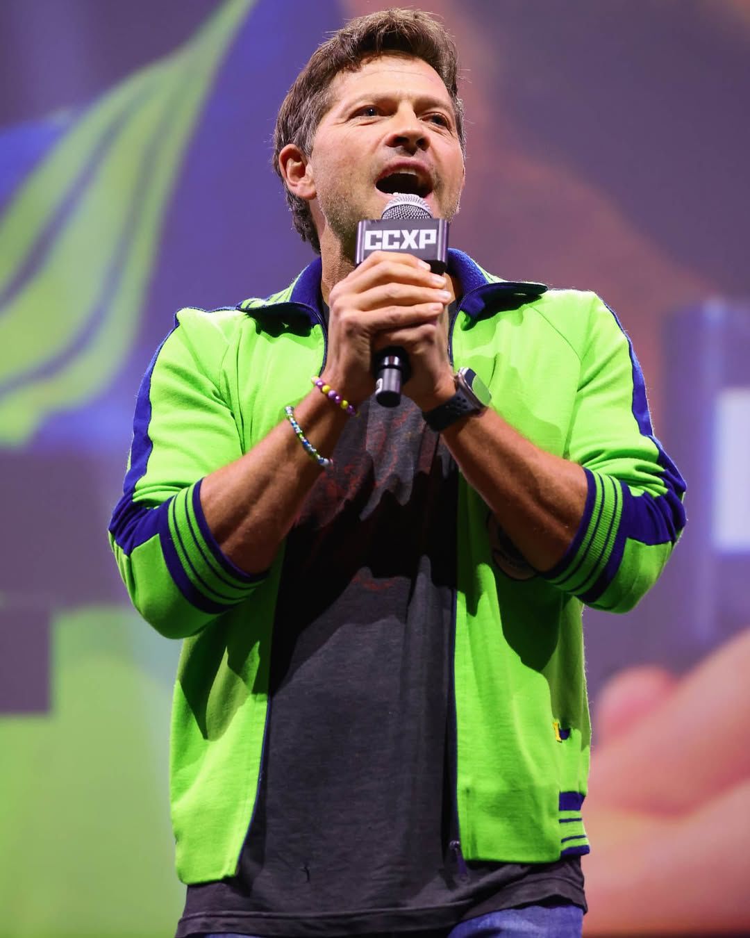 Misha Collins na CCXP 2024 em São Paulo