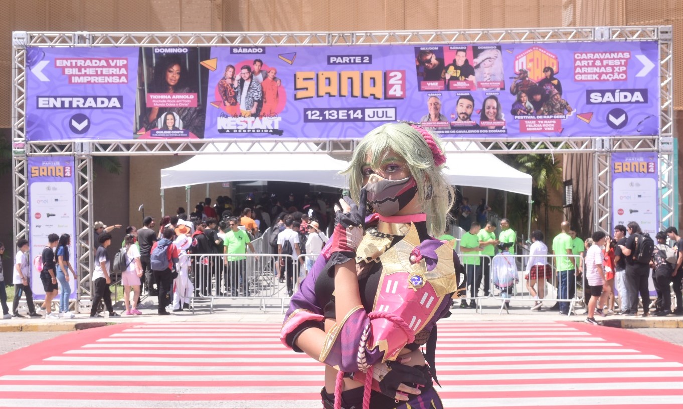 Sana celebra 25 anos e movimenta Fortaleza com atrações geek até domingo (26) Sana celebra 25 anos e movimenta Fortaleza com atrações geek até domingo (26)