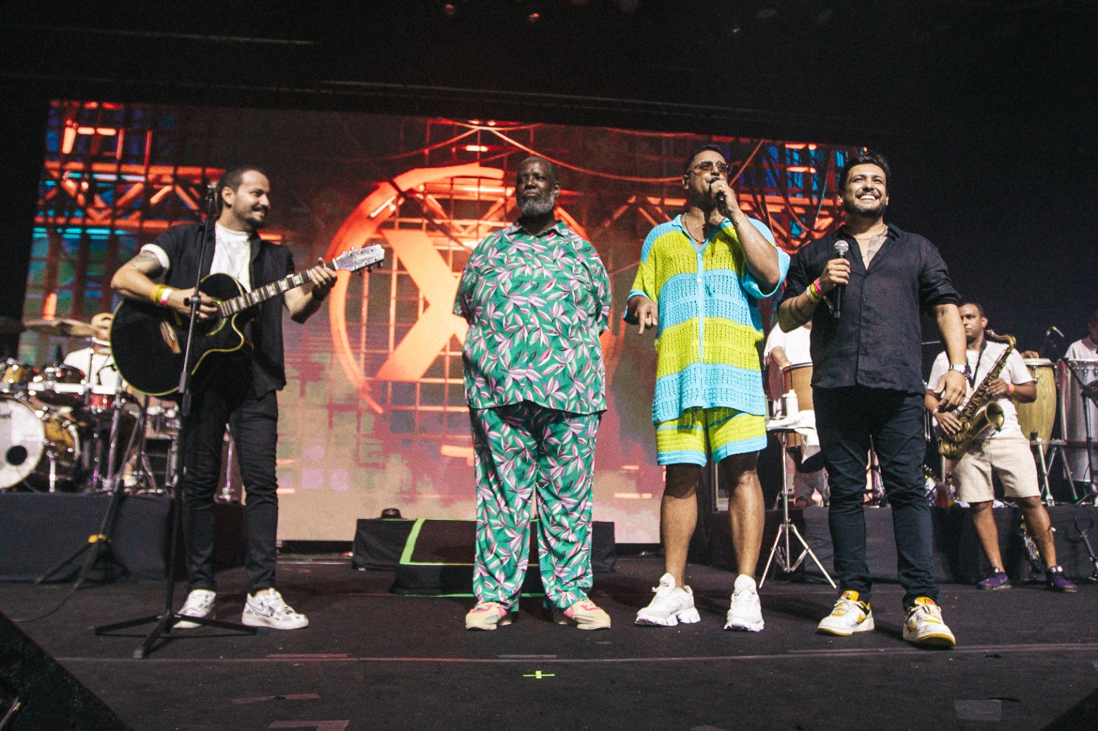 Thiago Silva e Alexandre participam da Melhor Segunda do Mundo, evento de Xanddy Harmonia