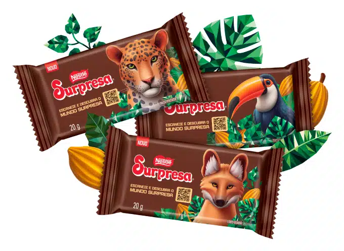 Nestlé relança chocolate Surpresa com enfoque em sustentabilidade e inovação Nestlé relança chocolate Surpresa com enfoque em sustentabilidade e inovação