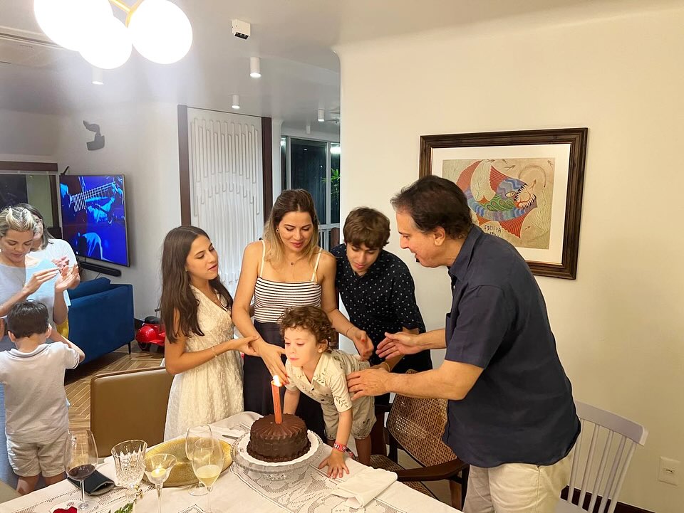 Onélia Leite Santana, Camilo Santana, Luísa, Pedro E José (4)