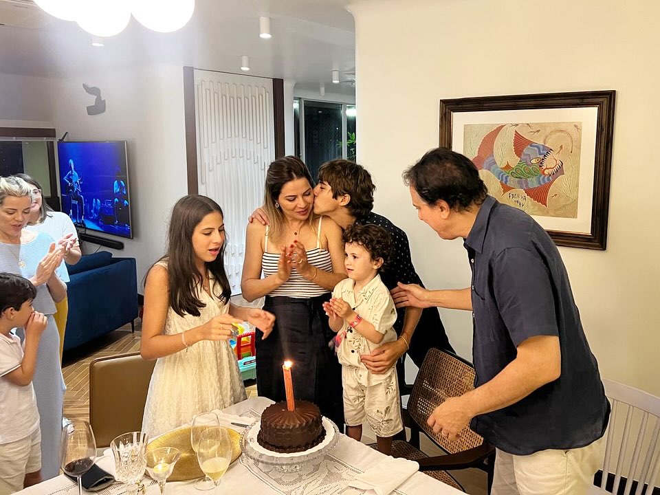 Onélia Leite Santana, Camilo Santana, Luísa, Pedro E José