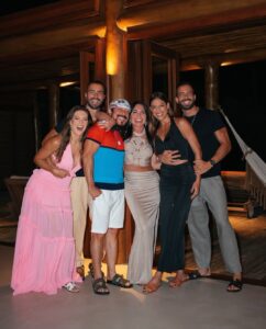 Pati Guerra, Rafa, Bell, Aninha, Mari Gonzalez E Pipo