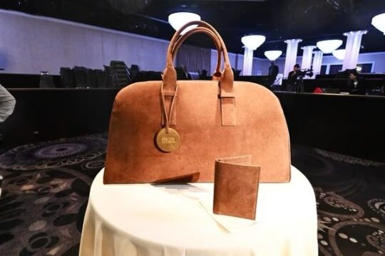 Fernanda Torres e vencedores do Globo de Ouro recebem bolsa com presentes de R$ 6 milhões Fernanda Torres e vencedores do Globo de Ouro recebem bolsa com presentes de R$ 6 milhões