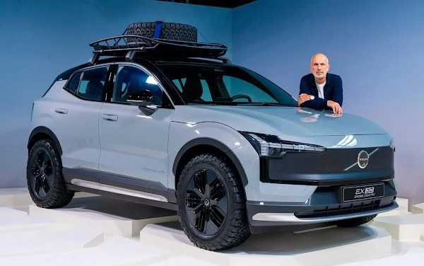 Da versão comportada à aventureira, o EX30 Cross Country chega esse ano