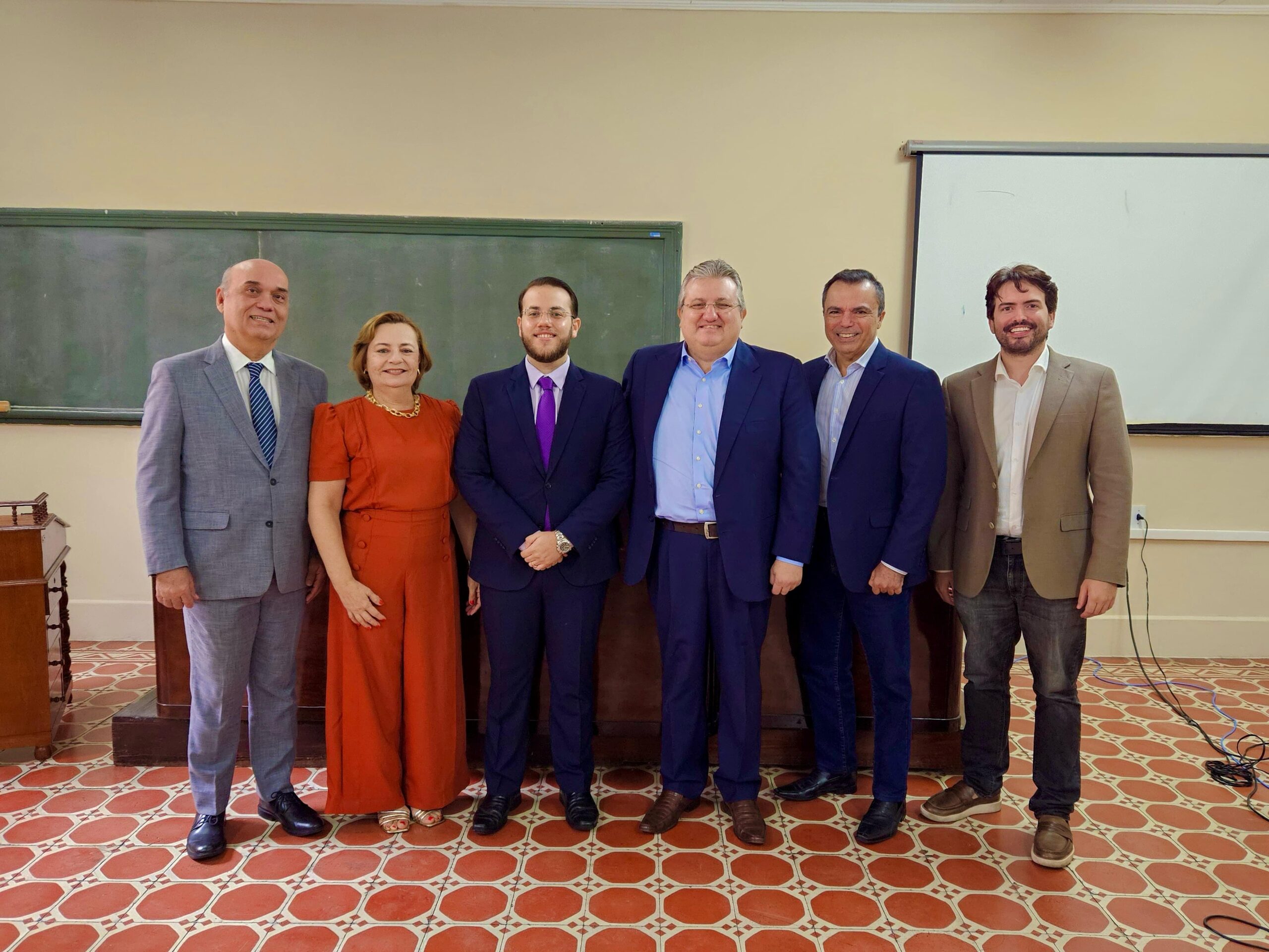 Des. Francisco Luciano Lima Rodrigues, Cynara Pimentel Feitoza, Bruno Pimentel Feitoza, Humberto Feitoza, Procurador Juvêncio Vasconcelos Viana, Advogado Emmanuel Teófilo Furtado