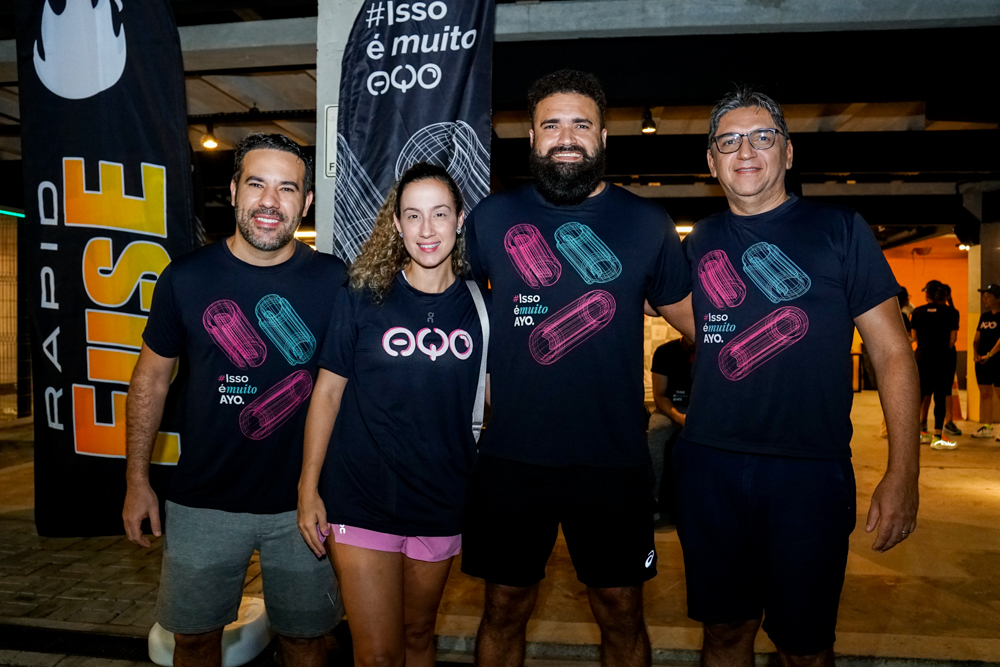 Julio Cesar, Sasha Reeves, Jonatah Moreira E Newton Lopes (2)