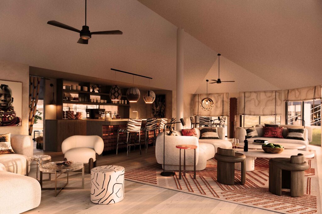 Mahali Mzuri Renderings Bar
