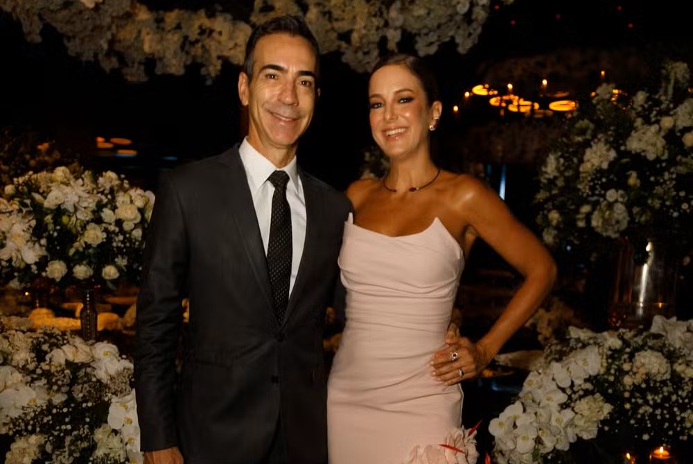 César Tralli E Ticiane Pinheiro