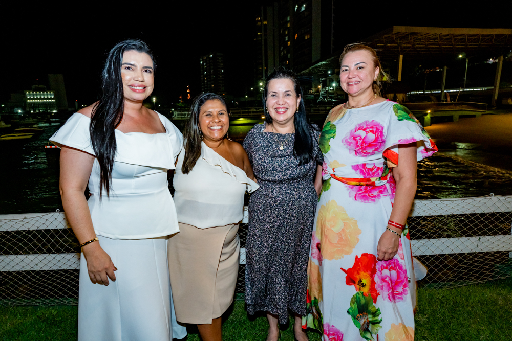 Cesarina Campos, Janaina Nunes, Christiane Leitão E Nair Freitas