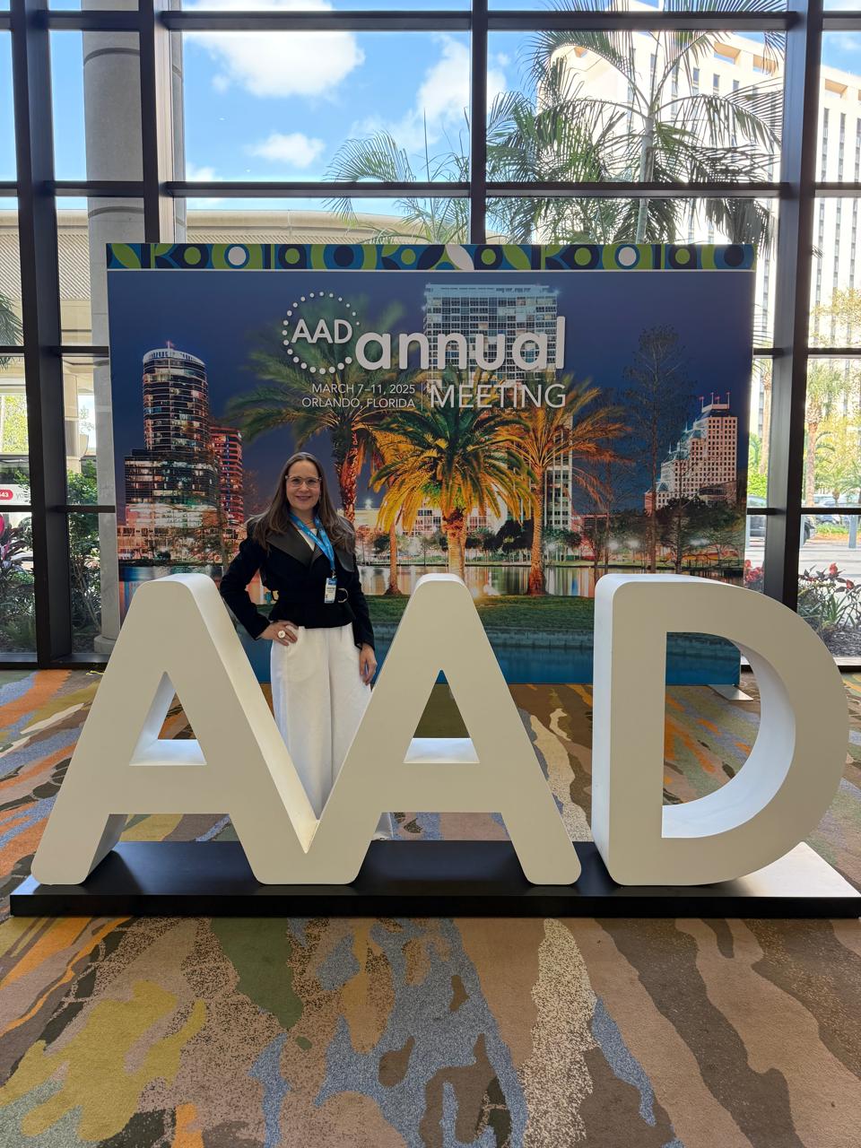 Dra. Manoela Crisóstomo No 2025 Aad Meeting (5)