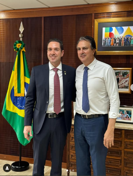Eduardo Bismarck trata com Camilo sobre turismo, educação e desenvolvimento Eduardo Bismarck trata com Camilo sobre turismo, educação e desenvolvimento