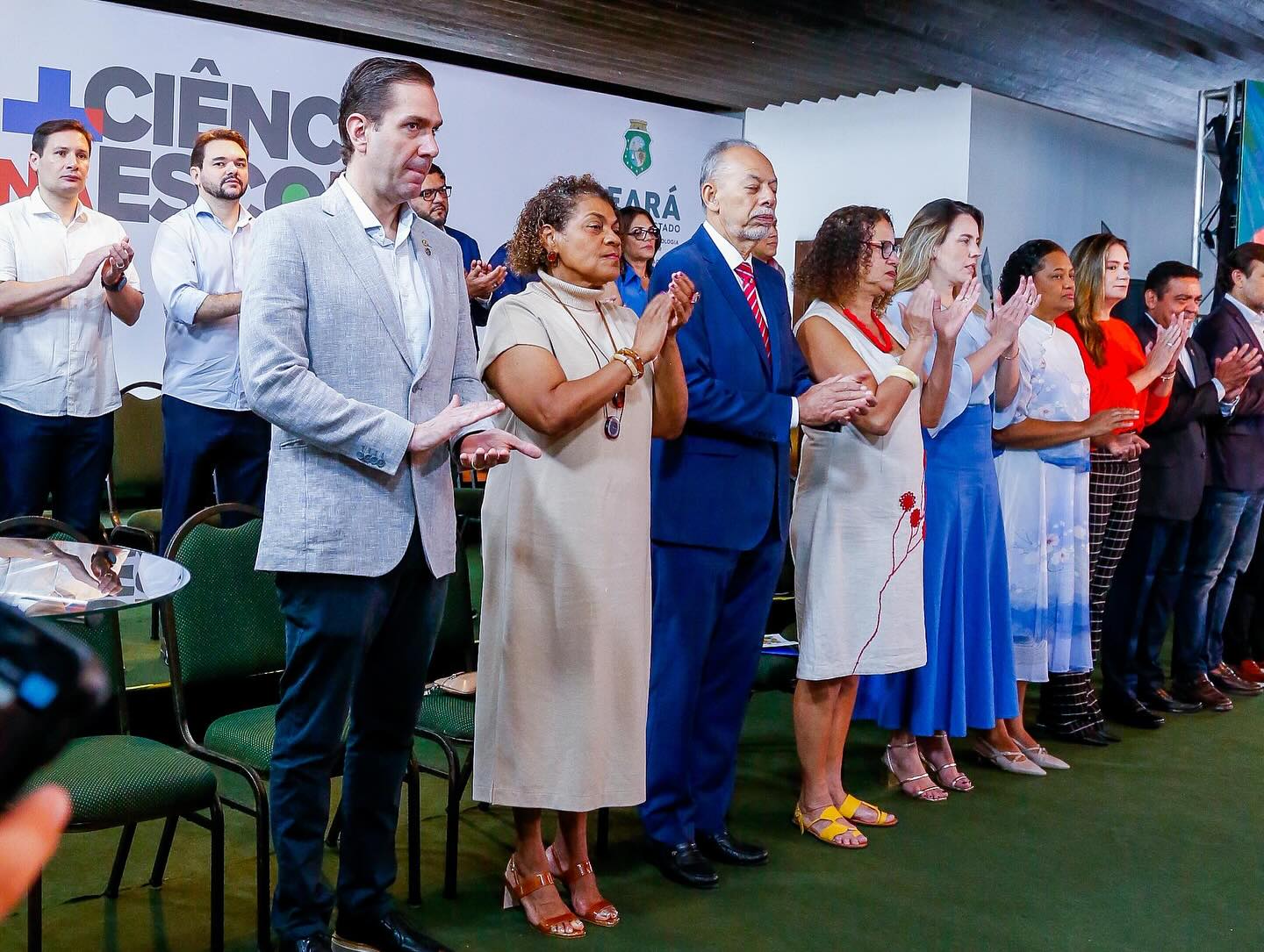 Eduardo Bismarck participa do lançamento do programa “Mais Ciência na Escola” Eduardo Bismarck participa do lançamento do programa “Mais Ciência na Escola”