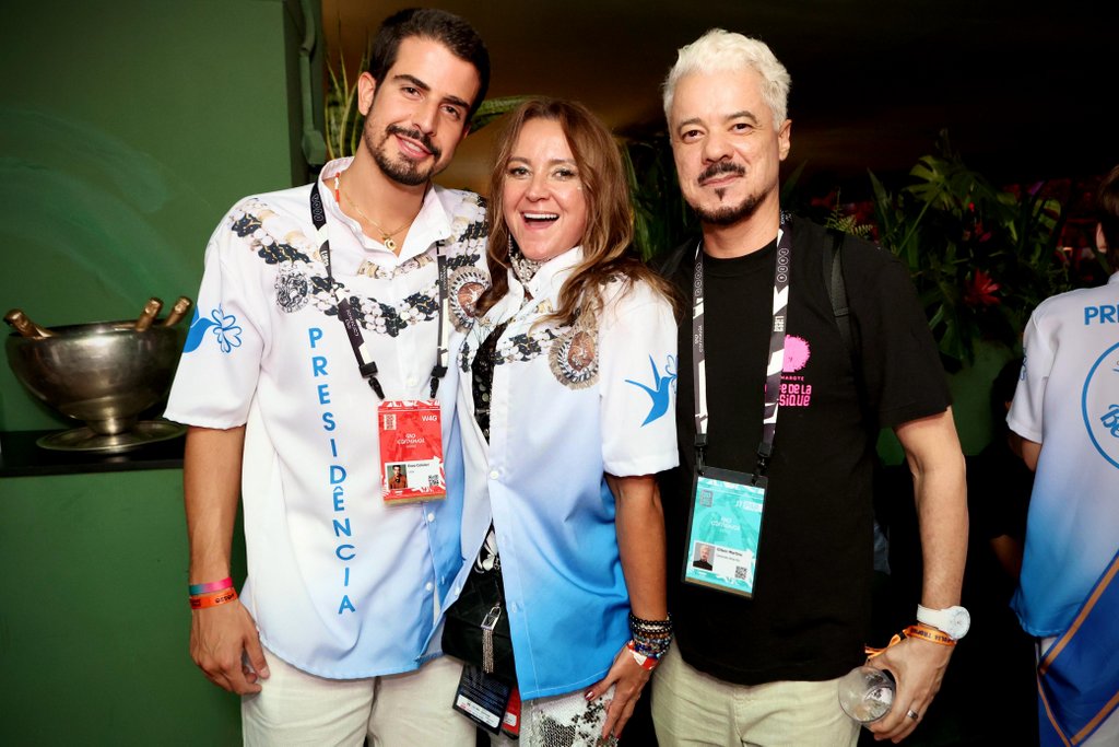 Enzo Celulari, Alessandra Pirotelli E Gilson Martins