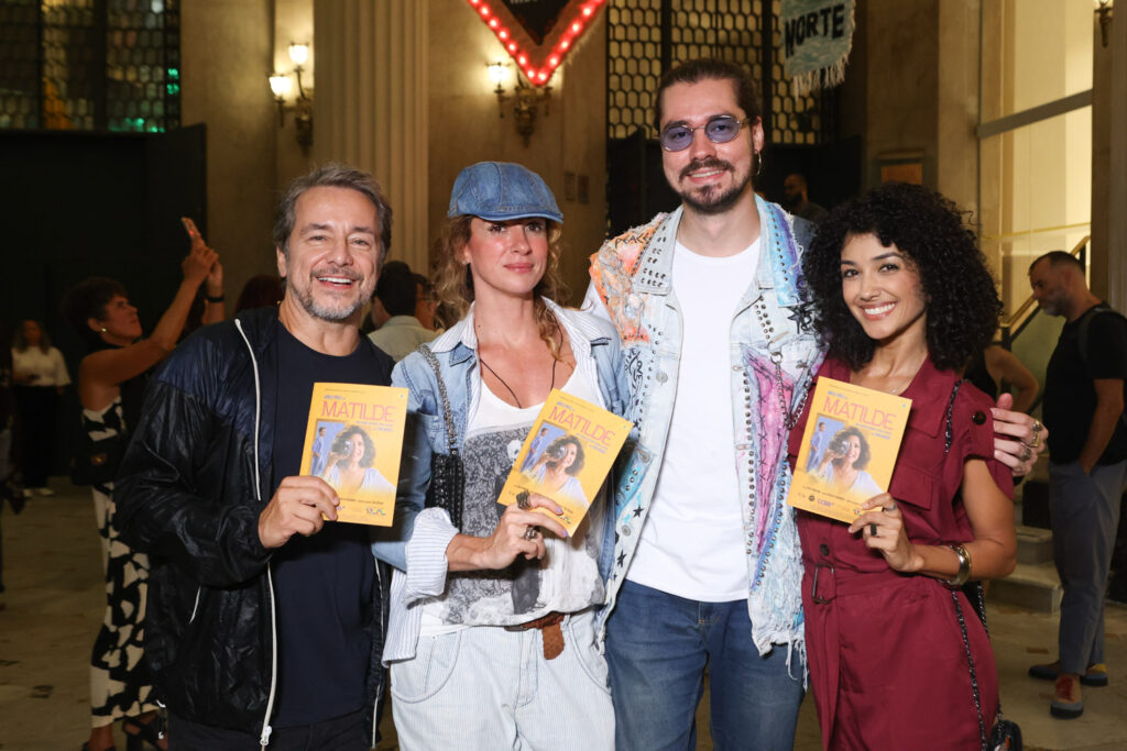 Francisca Queiroz, Carlos Vieira, Caio Bucker E Ingrid Conte