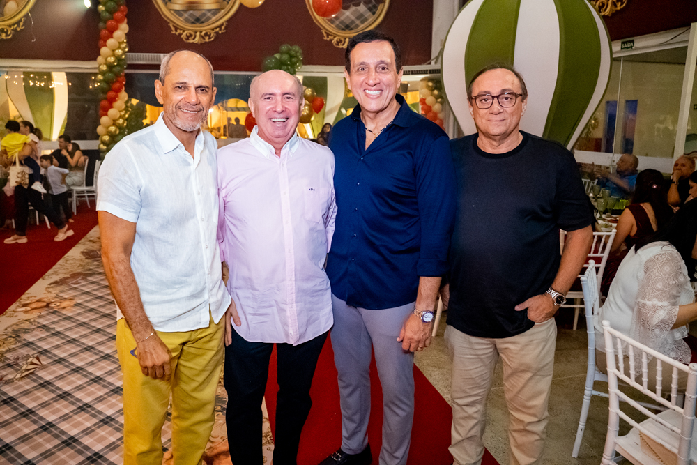 Mano Alencar, Amarílio Cavalcante, Viana Júnior E Tin Gomes