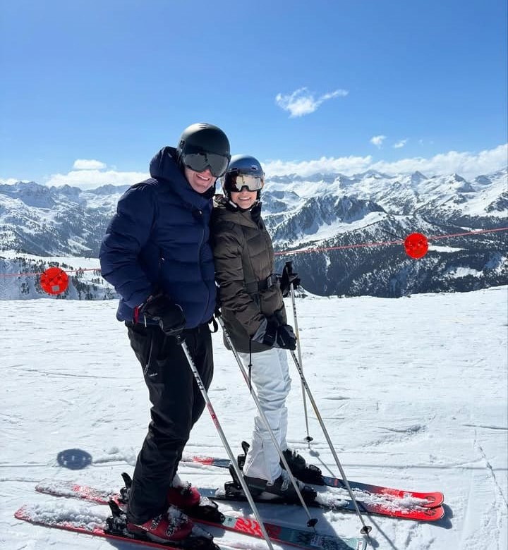 Rodrigo Carneiro E Camile Quintão Em Baqueira Beret